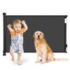 Retractable Baby Safety Gate Door 58.3In Extra Wide Stair Gate For Toddlers Dogs Baby Gate With Punch Kit Punch-Free Kit For Doorway Hallway Indoor Ou