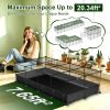 47X24X12" Guinea Pig Cage Small Animal Playpen Diy Metal Pet Enclosure With 20 Panels Waterproof Floor Mat For Hedgehogs Chickens Ducklings Rabbits Ha