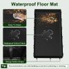 47X24X12" Guinea Pig Cage Small Animal Playpen Diy Metal Pet Enclosure With 20 Panels Waterproof Floor Mat For Hedgehogs Chickens Ducklings Rabbits Ha