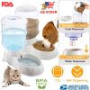 3.5L/1Gal Pet Water Dispenser Self-Dispensing Gravity Pets Water Feeder Automatic Pet Waterer Cat Dog