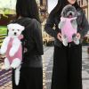 Dog Carrier Backpack Legs Out Front Pet Backpack Carrier Travel Bag Adjustable Shoulder Straps For Hiking Camping Shopping Biking