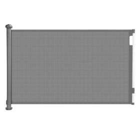Retractable Baby Security Gate Door 58.3In Extra Wide Stair Gate For Toddlers Dogs Baby Gate With Punch Kit Punch-Free Kit For Doorway Hallway Indoor