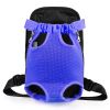 Dog Carrier Backpack Legs Out Front Pet Backpack Carrier Travel Bag Adjustable Shoulder Straps For Hiking Camping Shopping Biking
