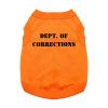 Dept. Of Corrections Dog Shirt